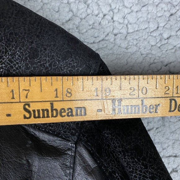 VTG Wilson’s Leather Pelle Studio Women’s Thinsulate Leather Jacket Medium Black - Picture 13 of 15